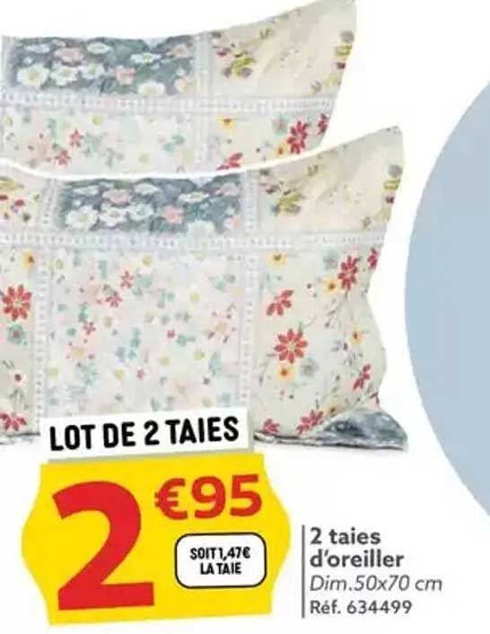 LOT DE 2 TAIES