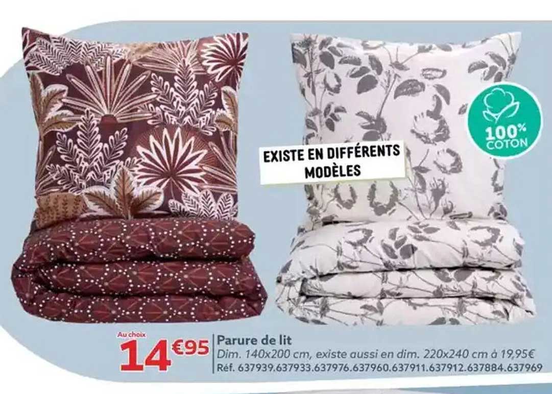 Parure de lit
