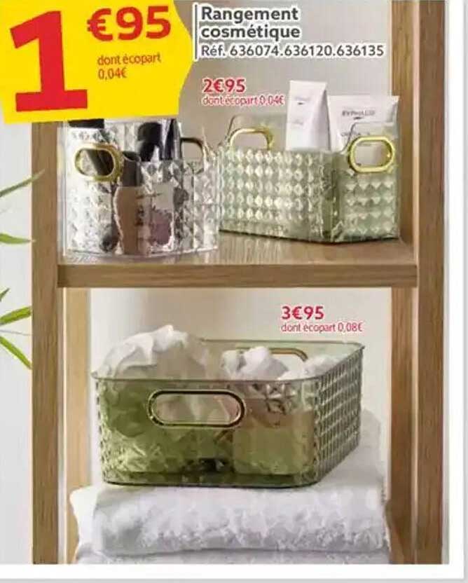 Rangement cosmétique