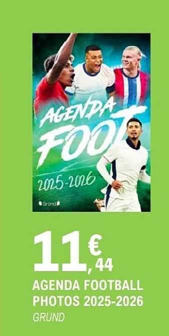 AGENDA FOOTBALL PHOTOS 2025-2026
