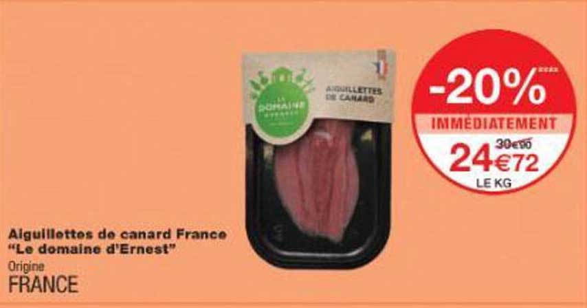 Aiguillettes de canard France "Le domaine d'Ernest"