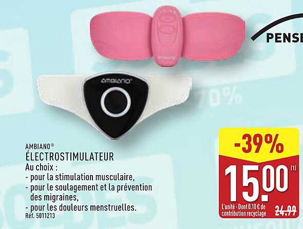 AMBIANO® ÉLECTROSTIMULATEUR