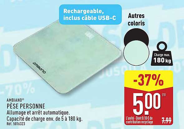 AMBIANO® PÈSE PERSONNE