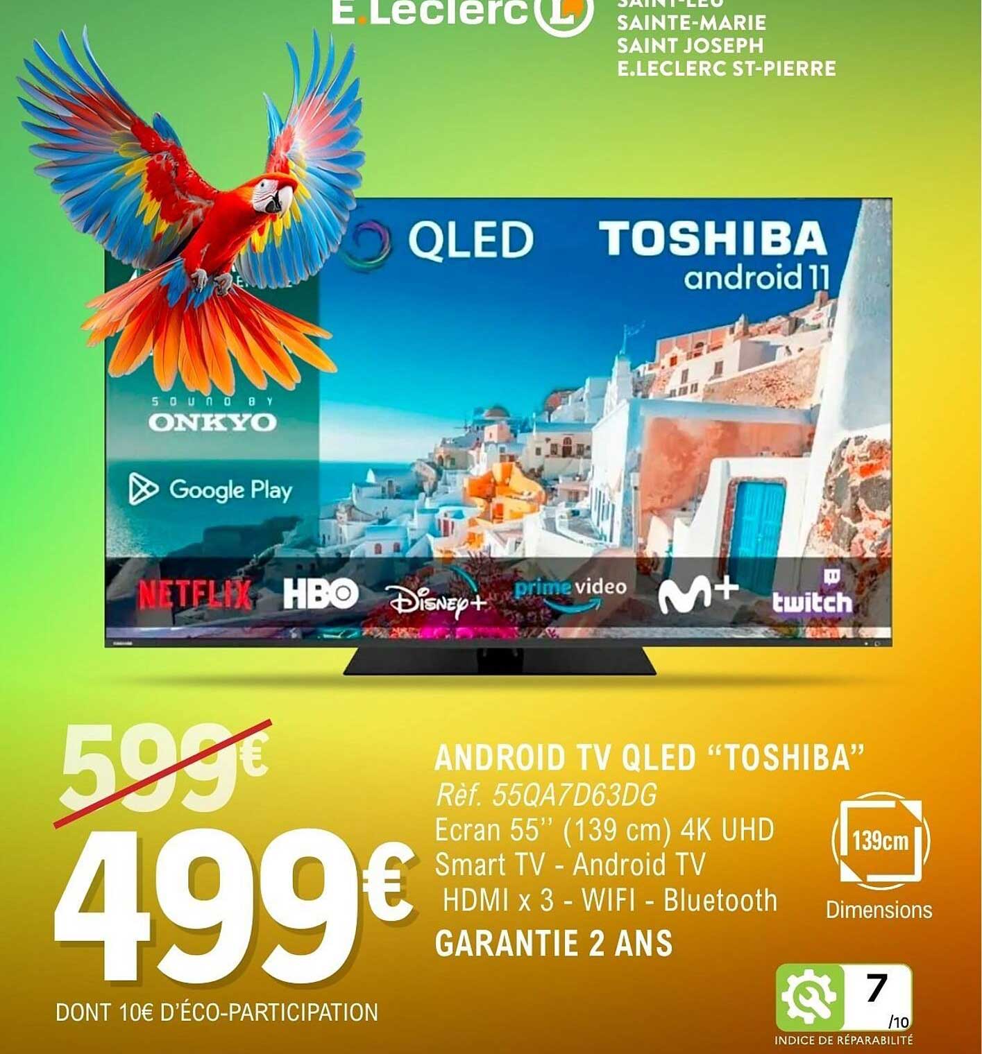 ANDROID TV QLED "TOSHIBA"