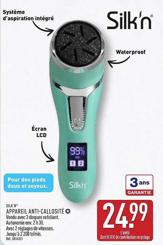 APPAREIL ANTI-CALLOSITÉ