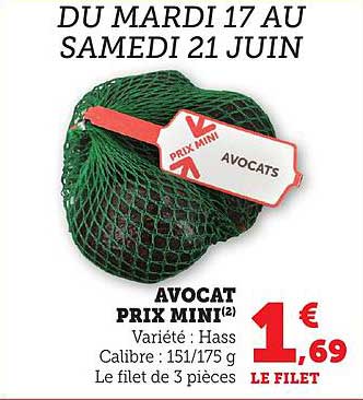 AVOCAT PRIX MINI