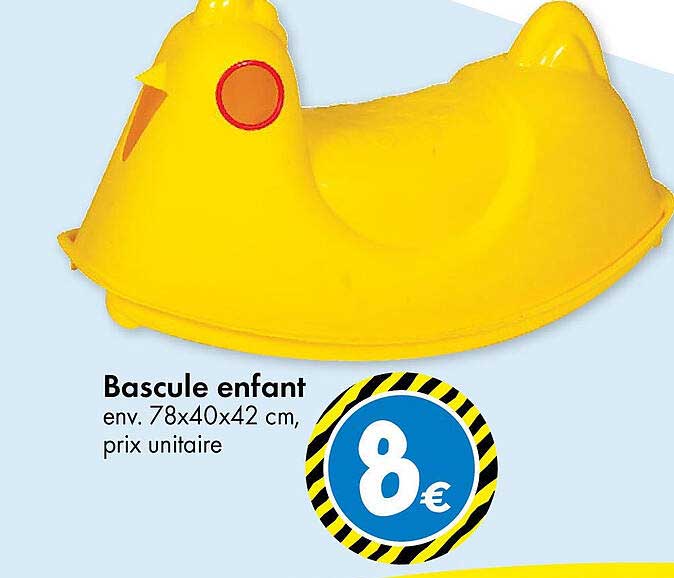 Bascule enfant
