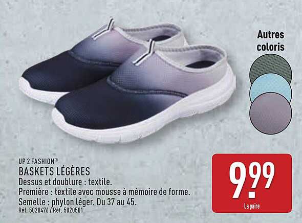 BASKETS LÉGÈRES