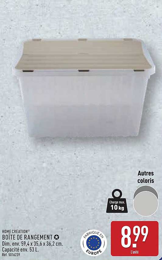 BOÎTE DE RANGEMENT