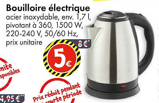 Bouilloire électrique
