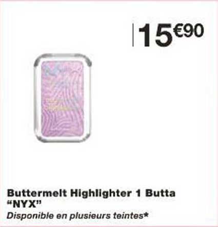 Buttermelt Highlighter 1 Butta “NYX”