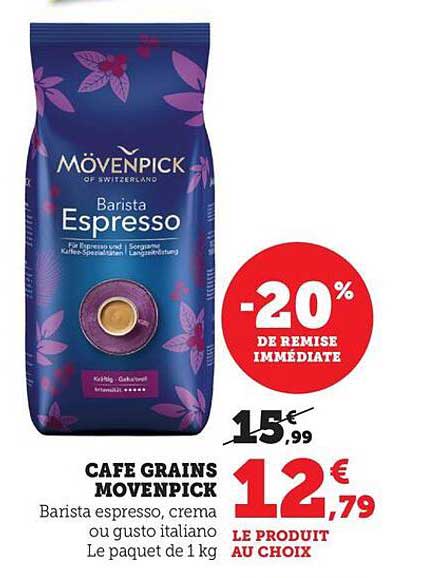 Café Grains Mövenpick - Barista Espresso