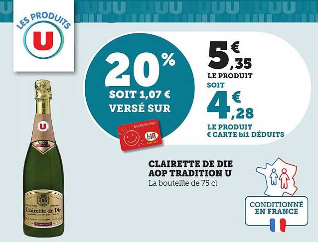 CLAIRETTE DE DIE AOP TRADITION U