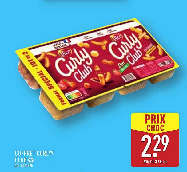 Coffret Curly® Club