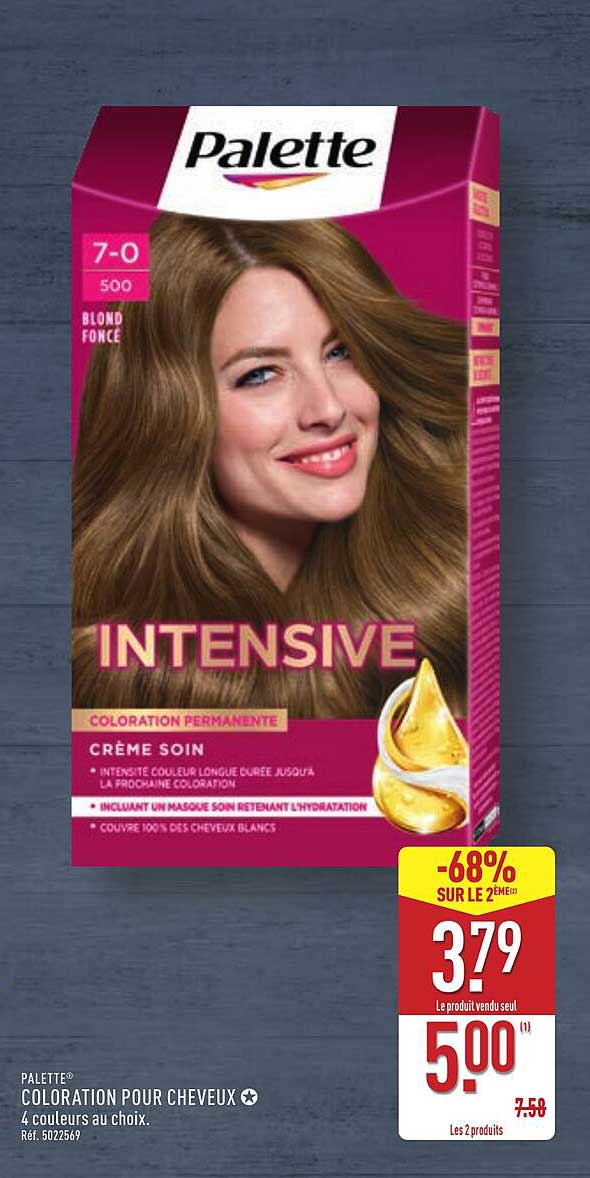 Coloration Permanente Palette - Blond Foncé