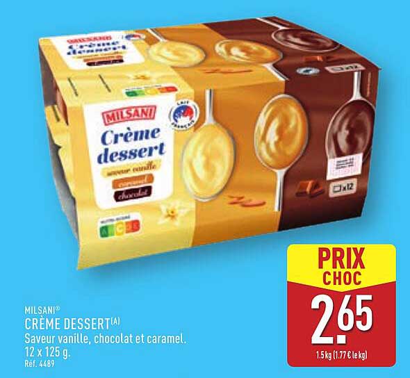 CRÈME DESSERT