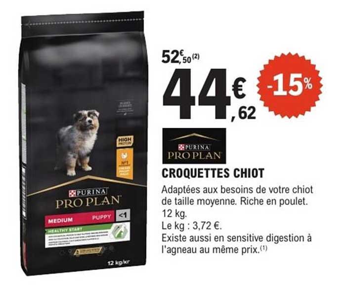 CROQUETTES CHIOT