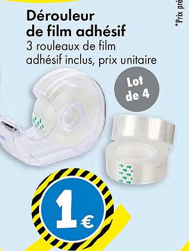 Dérouleur de film adhésif