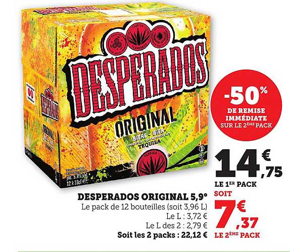 DESPERADOS ORIGINAL 5,9°