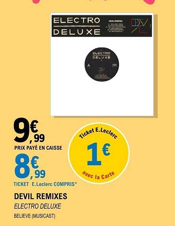 DEVIL REMIXES - ELECTRO DELUXE