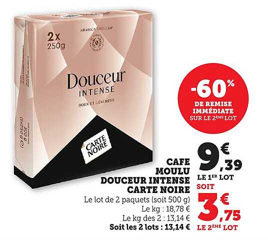 Douceur Intense Carte Noire