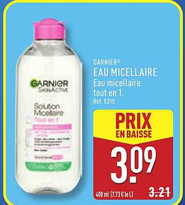 Eau Micellaire tout en 1