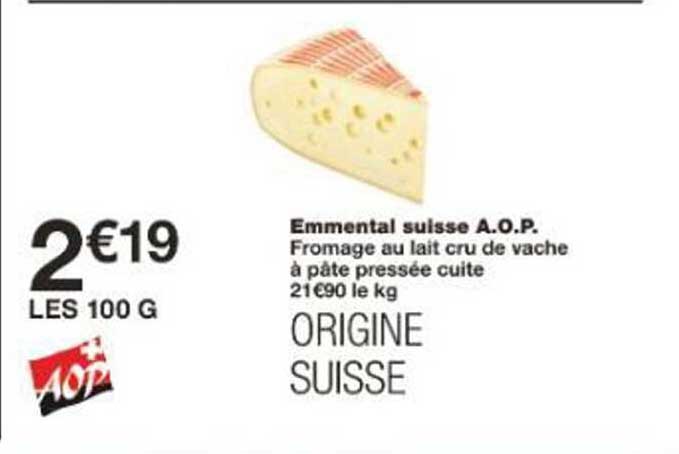 Emmental suisse A.O.P.