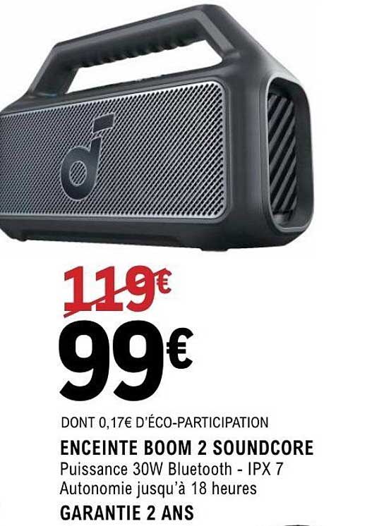 ENCEINTE BOOM 2 SOUNDCORE
