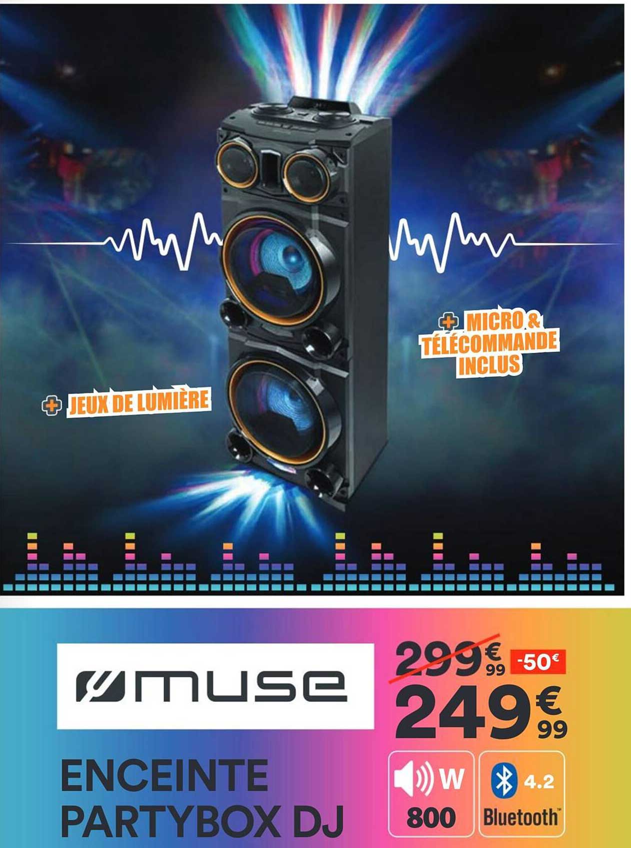 ENCEINTE PARTYBOX DJ