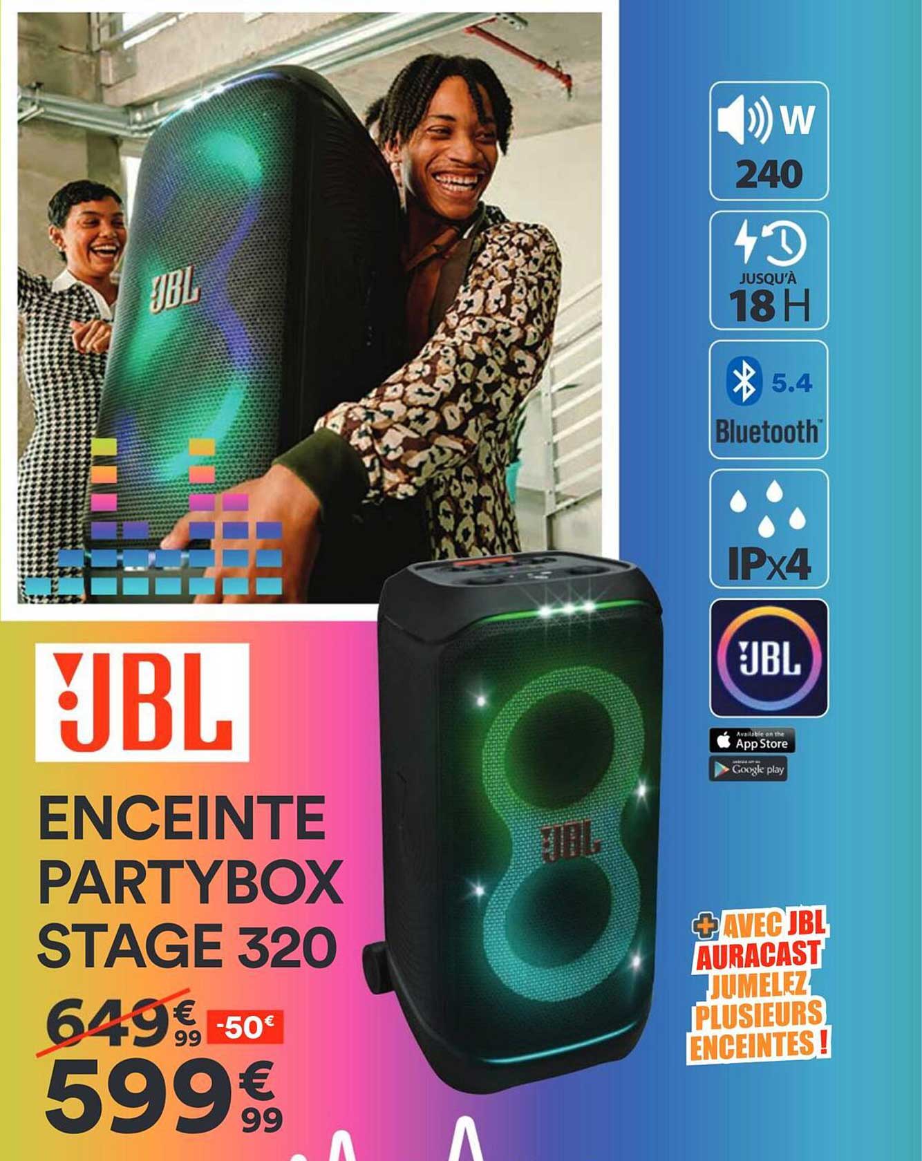 ENCEINTE PARTYBOX STAGE 320