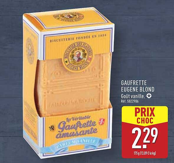GAUFRETTE EUGENE BLOND