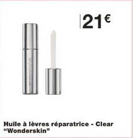 Huile à lèvres réparatrice - Clear “Wonderskin”