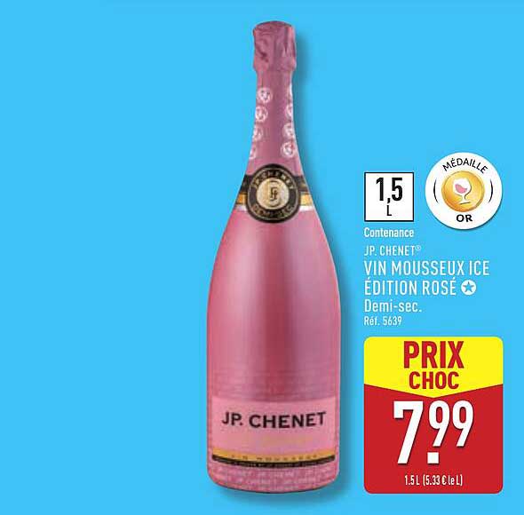 JP. CHENET® VIN MOUSSEUX ICE ÉDITION ROSÉ
