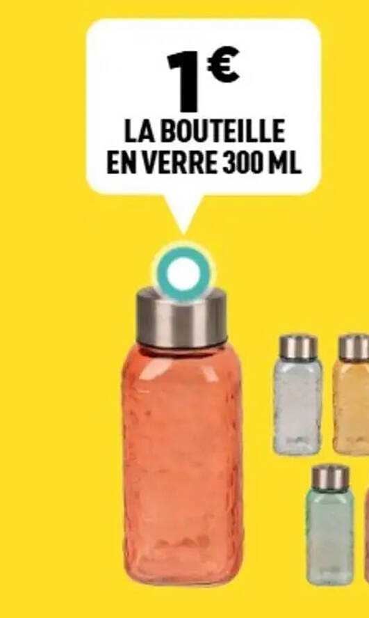 LA BOUTEILLE EN VERRE 300 ML