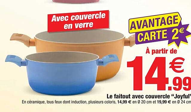 Le faitout avec couvercle "Joyful"