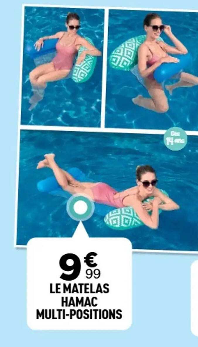 LE MATELAS HAMAC MULTI-POSITIONS