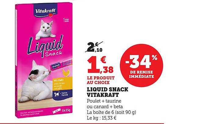 LIQUID SNACK VITAKRAFT