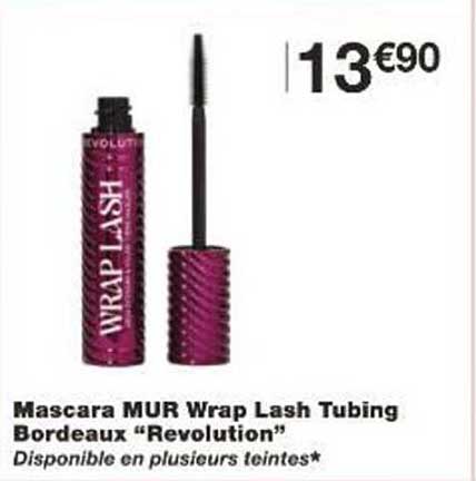 Mascara MUR Wrap Lash Tubing Bordeaux “Revolution”