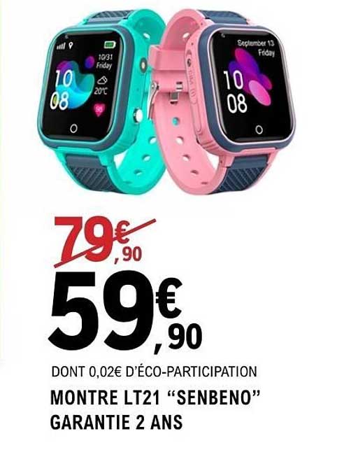 MONTRE LT21 “SENBENO” GARANTIE 2 ANS