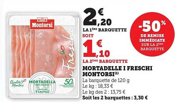 MORTADELLA I FRESCHI MONTORSI