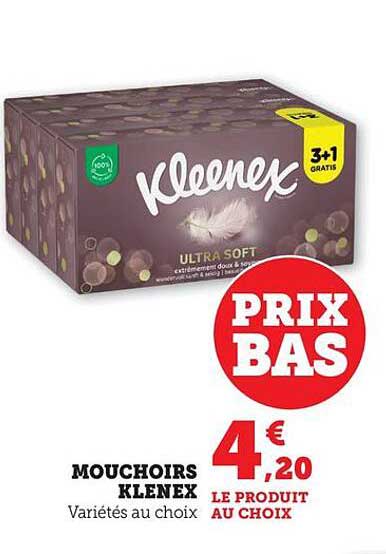MOUCHOIRS KLEENEX