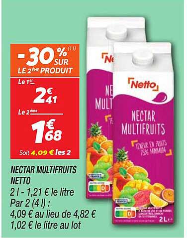 NECTAR MULTIFRUIT NETTO