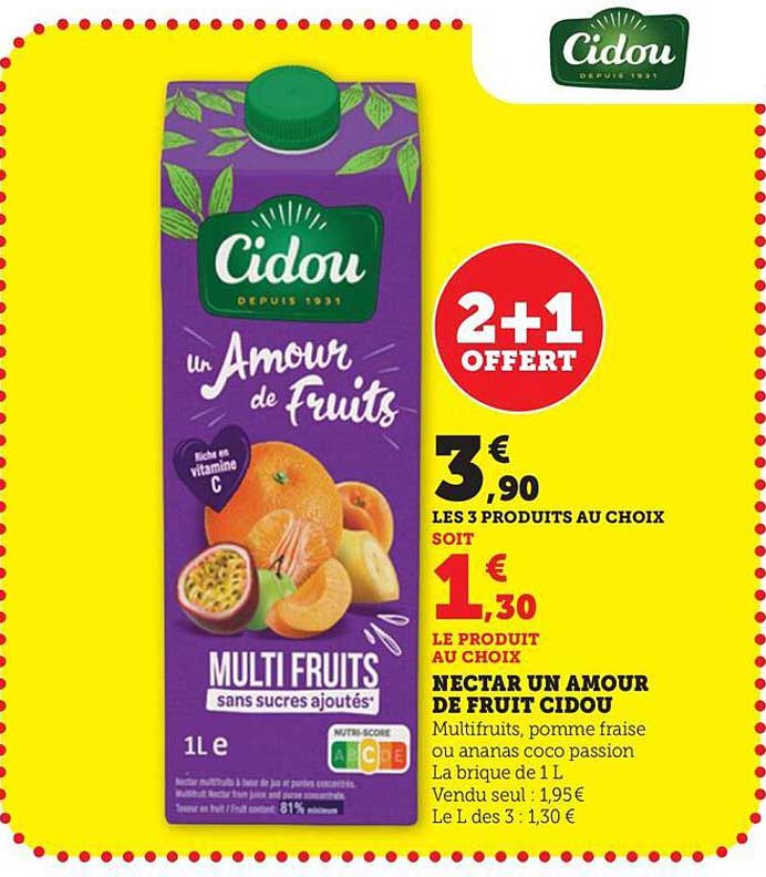 Nectar Un Amour de Fruit Cidou