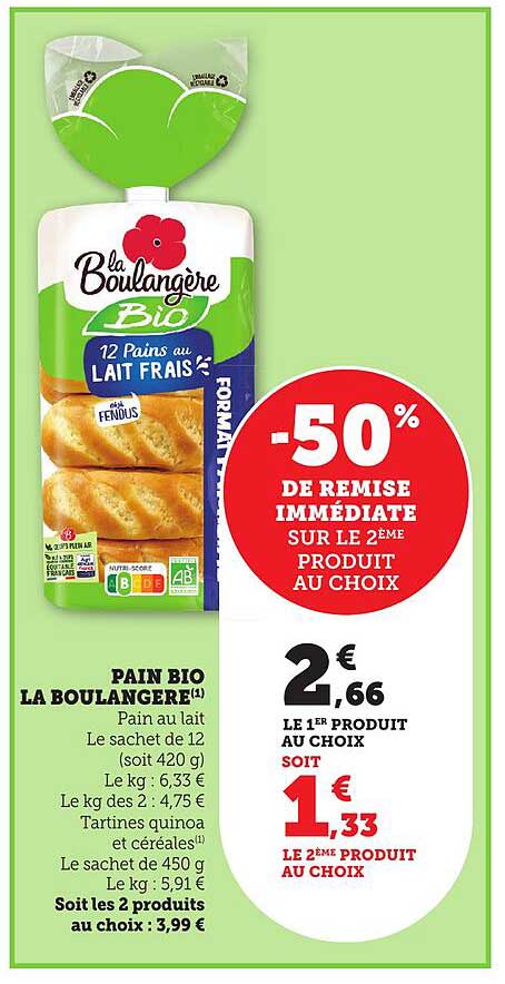 PAIN BIO LA BOULANGÈRE