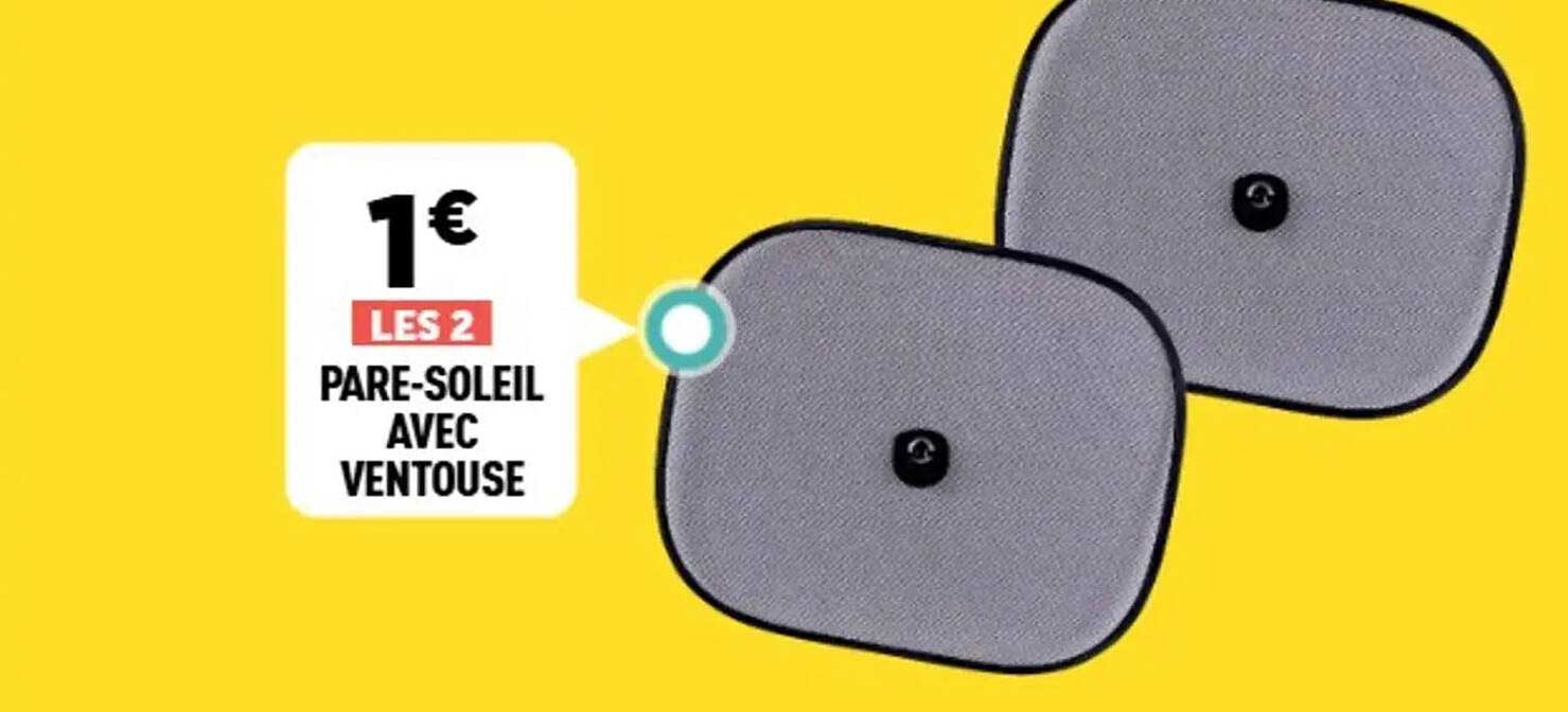 PARE-SOLEIL AVEC VENTOUSE