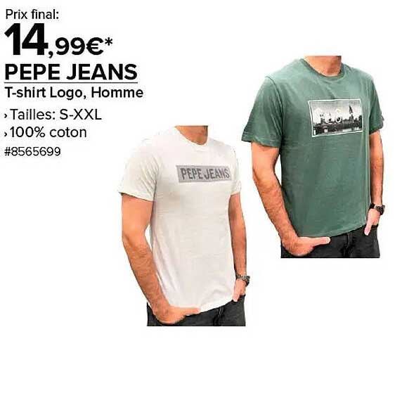 PEPE JEANS T-shirt Logo, Homme