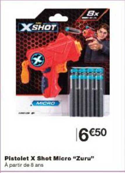 Pistolet X Shot Micro “Zuru”