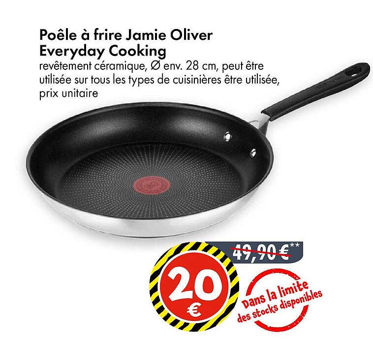 Poêle à frire Jamie Oliver Everyday Cooking