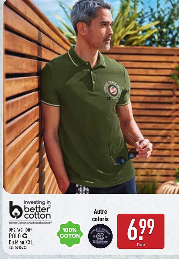 Polo Up 2 Fashion en coton
