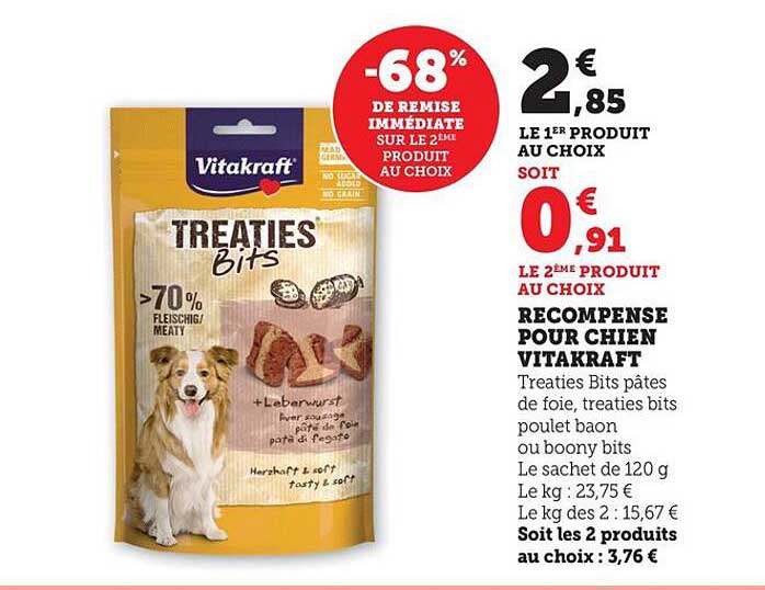 RECOMPENSE POUR CHIEN VITAKRAFT